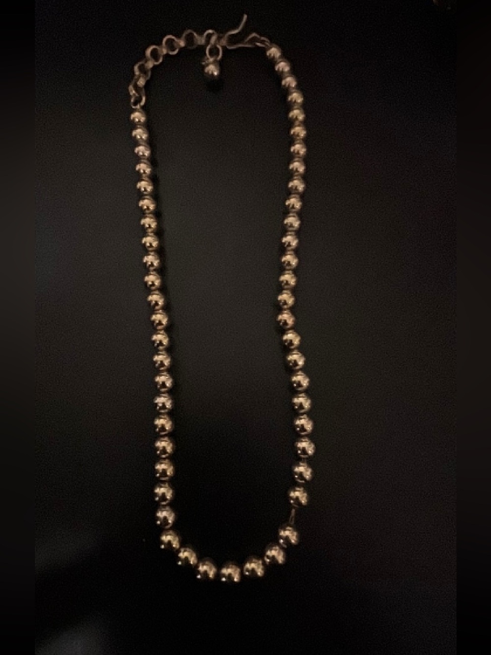 Tiffany & Co. 

Gold Beaded Women’s Necklace - Classic Metallic Strand.
